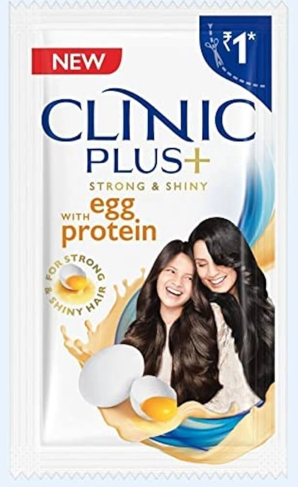 CLINIC PLUS EGG PROTEIN SHAMPOO (1RS.32PC)