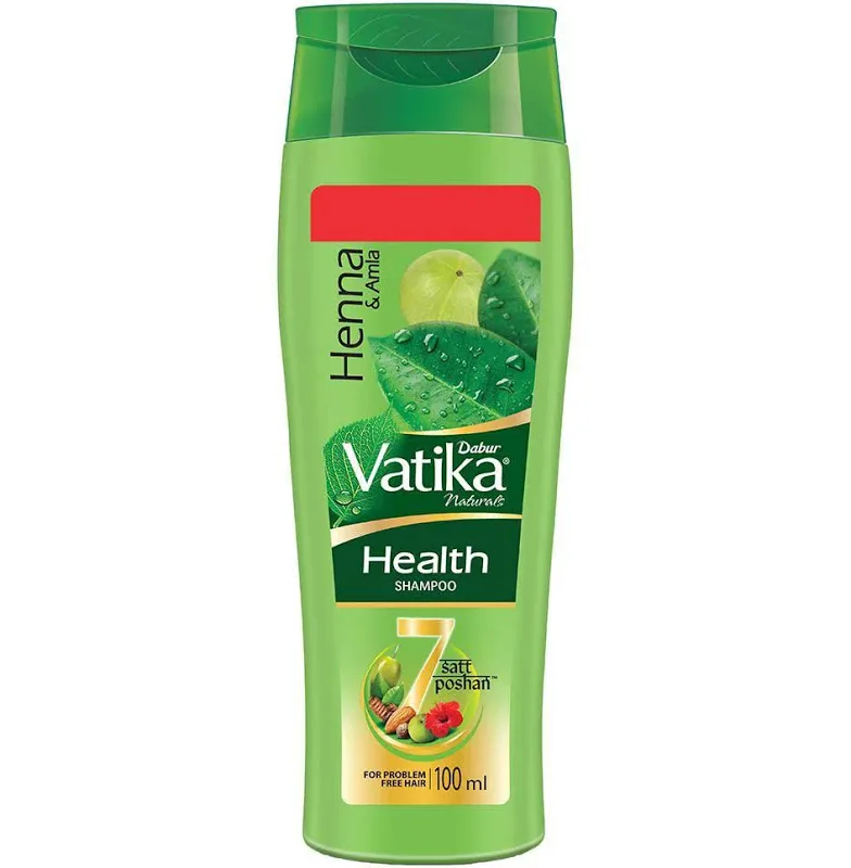 VATIKA SHAMPOO 100ML+FREE ALMOND HAIR OIL