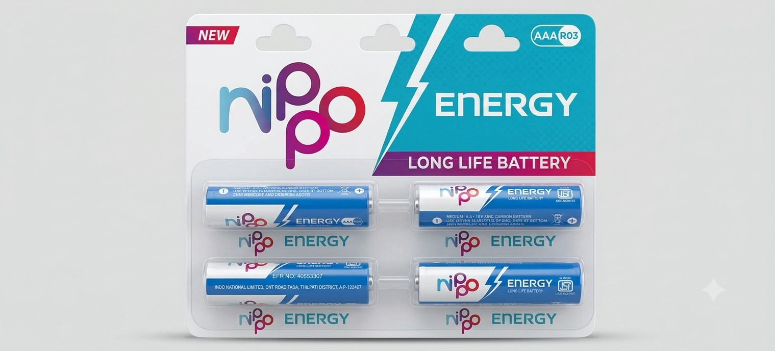 NIPPO AAA4UE BATTERY MRP10X5PC