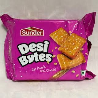 SUNDER DESI BYTES BISCUITS MRP5X12PC