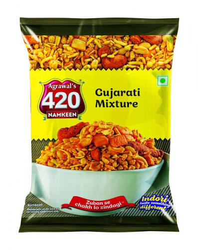 AGRAWAL 420 GUJARATI MIXTURE NAMKEEN 200GM