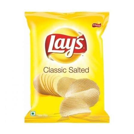 LAYS CLASSIC SALTED MRP20