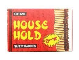 CHAVI HOUSE HOLD SAFETY MATCHES MRP5X3BOX
