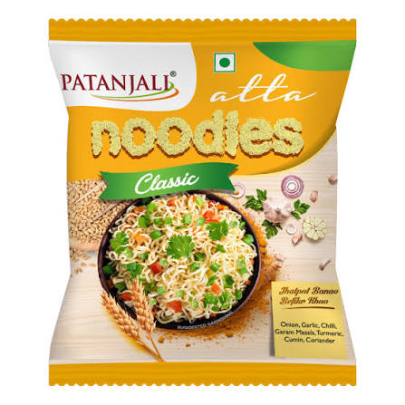 PATANJALI ATTA NOODLES CLASSIC 60GM