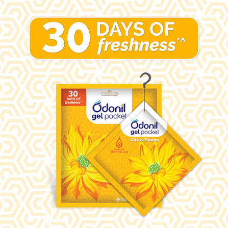 ODONIL GEL POCKET CITRUS BLOOM 30DAYS