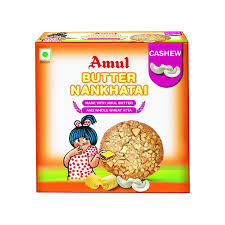 AMUL CASHEV BUTTER NANKHATAI 200GM