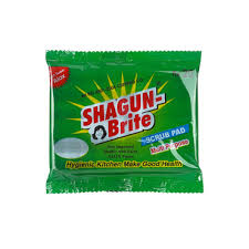 SHAGUN BRITE SCRUB PAD(7.5CMX10CM)
